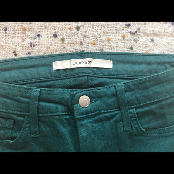 Joe’s Jeans Teal Green The Skinny 26 - Picture 15 of 16